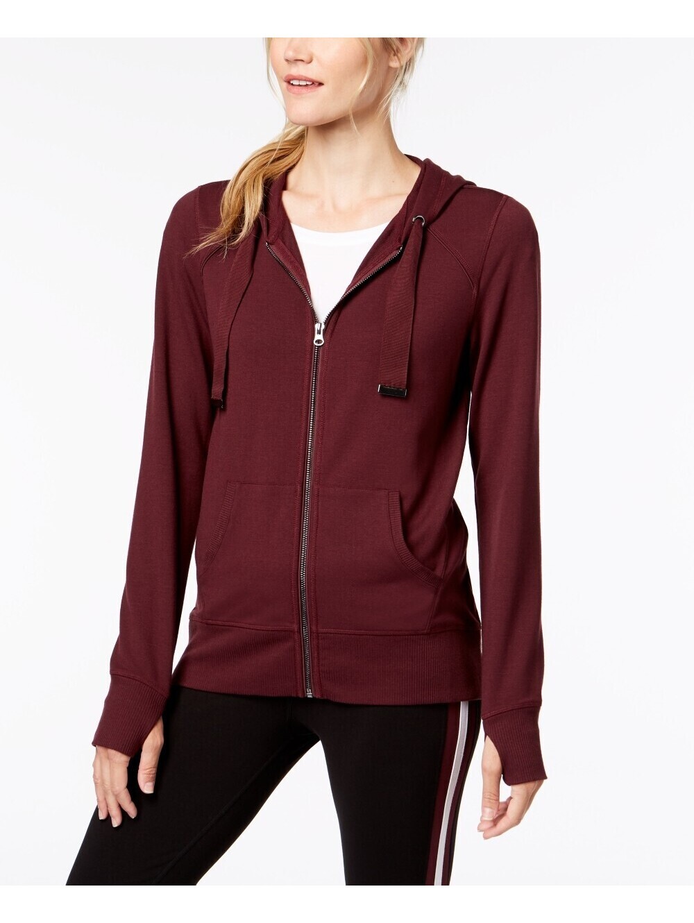 Ideology Womens Full Zip Hoodie Size S